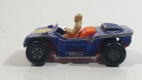 Vintage 1973 Lesney Products Rolamatics Beach Hopper Purple with Pink Speckles Die Cast Toy Car Vehicle - Bouncing Driver