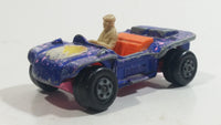 Vintage 1973 Lesney Products Rolamatics Beach Hopper Purple with Pink Speckles Die Cast Toy Car Vehicle - Bouncing Driver