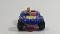 Vintage 1973 Lesney Products Rolamatics Beach Hopper Purple with Pink Speckles Die Cast Toy Car Vehicle - Bouncing Driver