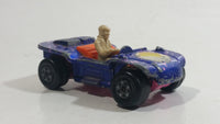 Vintage 1973 Lesney Products Rolamatics Beach Hopper Purple with Pink Speckles Die Cast Toy Car Vehicle - Bouncing Driver