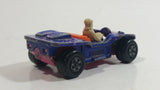 Vintage 1973 Lesney Products Rolamatics Beach Hopper Purple with Pink Speckles Die Cast Toy Car Vehicle - Bouncing Driver