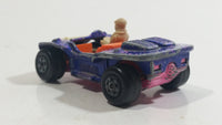 Vintage 1973 Lesney Products Rolamatics Beach Hopper Purple with Pink Speckles Die Cast Toy Car Vehicle - Bouncing Driver