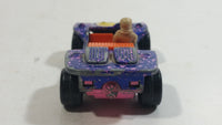 Vintage 1973 Lesney Products Rolamatics Beach Hopper Purple with Pink Speckles Die Cast Toy Car Vehicle - Bouncing Driver