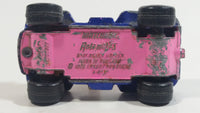 Vintage 1973 Lesney Products Rolamatics Beach Hopper Purple with Pink Speckles Die Cast Toy Car Vehicle - Bouncing Driver