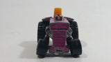 Vintage 1972 Lesney Products Matchbox No. 29 Mod Tractor Magenta Pink Die Cast Toy Car Farming Equipment Machinery Vehicle