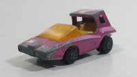 Vintage 1972 Lesney Products Matchbox No. 37 Soopa Coopa Pink Magenta Die Cast Toy Car Vehicle