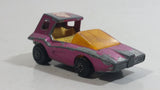 Vintage 1972 Lesney Products Matchbox No. 37 Soopa Coopa Pink Magenta Die Cast Toy Car Vehicle