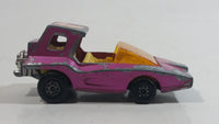 Vintage 1972 Lesney Products Matchbox No. 37 Soopa Coopa Pink Magenta Die Cast Toy Car Vehicle