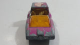 Vintage 1972 Lesney Products Matchbox No. 37 Soopa Coopa Pink Magenta Die Cast Toy Car Vehicle