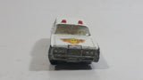 Vintage 1971 Lesney Products Matchbox No. 55 Mercury Police Car Wagon White Die Cast Toy Car Vehicle