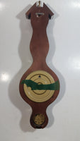 Vintage Barometer, Hygrometer, Thermometer Wood Cased Weather Station Made in West Germany