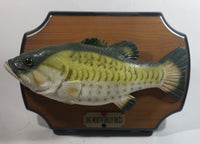 1999 Gemmy Big Mouth Billy Bass Singing Moving Fish On Plaque Novelty Collectible No Adapter Battery Tested Working