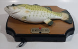 1999 Gemmy Big Mouth Billy Bass Singing Moving Fish On Plaque Novelty Collectible No Adapter Battery Tested Working