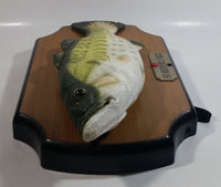 1999 Gemmy Big Mouth Billy Bass Singing Moving Fish On Plaque Novelty Collectible No Adapter Battery Tested Working