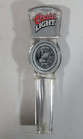 Coors Light 10" Tall Clear Resin Beer Tap Pull