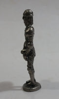 Miniature Steel Roman Soldier Figure 1 5/8" Tall