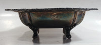 Antique W.M. Rogers Hamilton Electroplated Silver on Copper Victorian Footed Candy Dish