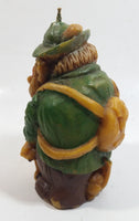 Vintage Bavarian Hunter with Rifle and Hound Dog Wax Candle Figurine