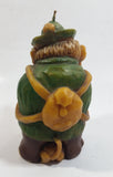 Vintage Bavarian Hunter with Rifle and Hound Dog Wax Candle Figurine