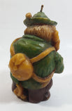Vintage Bavarian Hunter with Rifle and Hound Dog Wax Candle Figurine