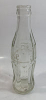 Vintage 1970s Coca-Cola Coke Clear Glass 6 1/2 oz 185 mL Bottle English and French Canada