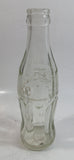 Vintage 1970s Coca-Cola Coke Clear Glass 6 1/2 oz 185 mL Bottle English and French Canada