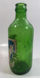 Rare Short lived 1980s Dad's Pop Shop Beverages Ltd. Vancouver, B.C. Green Glass Soda Pop Bottle