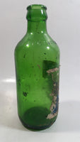 Rare Short lived 1980s Dad's Pop Shop Beverages Ltd. Vancouver, B.C. Green Glass Soda Pop Bottle