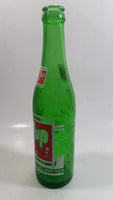 Vintage 1960s 7up 10 oz Green Glass 9 1/2" Soda Pop Bottle Vancouver