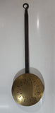 Vintage English Brass Bed Warmer with Long Handle Hearth Ware