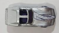 1996 Matchbox Chevrolet Corvette T-Roof Silver Die Cast Toy Car Vehicle