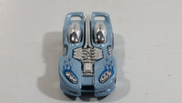 2007 Hot Wheels Blast & Crash Splittin' Image II Pale Metallic Blue Die Cast Toy Car Vehicle