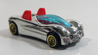 Rare 1998 Hot Wheels Starter Set Power Pipes Chrome Die Cast Toy Car Vehicle