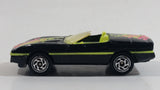 1994 Matchbox 1987 Corvette Convertible Black Die Cast Toy Car Vehicle