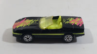 1994 Matchbox 1987 Corvette Convertible Black Die Cast Toy Car Vehicle