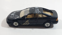 Welly No. 9041 Opel Calibra Black Die Cast Toy Car Vehicle with Opening Doors and Hatch