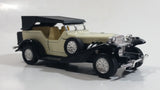 SS Sunnyside Superior No. 4071 Oltimer Roadster Cream white and Black Pullback Friction Motorized Die Cast Toy Car Vehicle with Opening Doors