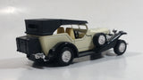 SS Sunnyside Superior No. 4071 Oltimer Roadster Cream white and Black Pullback Friction Motorized Die Cast Toy Car Vehicle with Opening Doors