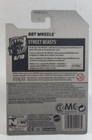 2019 Hot Wheels HW Street Beasts Track Stars Bot Wheels Grey Die Cast Toy Car Vehicle - New in Package Sealed