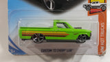 2019 Hot Wheels HW Hot Trucks Custom '72 Chevy LUV Truck Bright Green Die Cast Toy Car Vehicle - New in Package Sealed