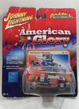 2006 Johnny Lightning American Glory Street Freaks '23 Ford T-Bucket Stars and Stripes Die Cast Toy Car Hot Rod Vehicle New in Package