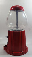 Dubble Bubble Gumball Candy Dispenser Machine Coin Bank Metal with Plastic Globe 11" Tall