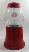 Dubble Bubble Gumball Candy Dispenser Machine Coin Bank Metal with Plastic Globe 11" Tall