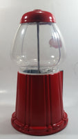 Dubble Bubble Gumball Candy Dispenser Machine Coin Bank Metal with Plastic Globe 11" Tall