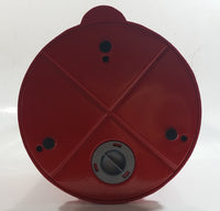Dubble Bubble Gumball Candy Dispenser Machine Coin Bank Metal with Plastic Globe 11" Tall