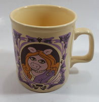 Vintage Kiln Craft Tableware 1978 Henson Assoc The Muppets Miss Piggy Character Ceramic Coffee Mug (Has a crack)