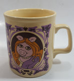 Vintage Kiln Craft Tableware 1978 Henson Assoc The Muppets Miss Piggy Character Ceramic Coffee Mug (Has a crack)