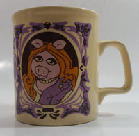 Vintage Kiln Craft Tableware 1978 Henson Assoc The Muppets Miss Piggy Character Ceramic Coffee Mug (Has a crack)