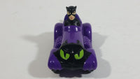 1991 DC Comics Cat Woman in Purple Plastic Toy Car Vehicle McDonald's Happy Meal