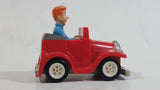 1991 Archie Comics Archie in Red Plastic Toy Car Vehicle Burger King Kids Club Meal